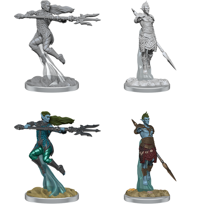 Wizkids/NECA LLC Nolzur's Marvelous Miniatures: Sea-Elf Fighters