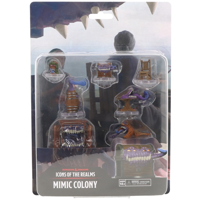 Wizkids/NECA LLC D&D Icons of the Realms: Mimic Colony Premium Painted Miniature Set