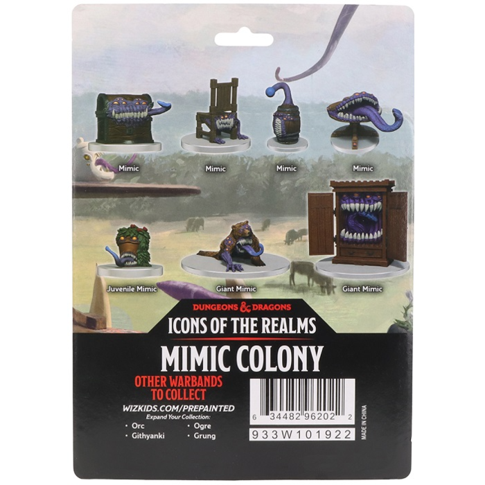 Wizkids/NECA LLC D&D Icons of the Realms: Mimic Colony Premium Painted Miniature Set