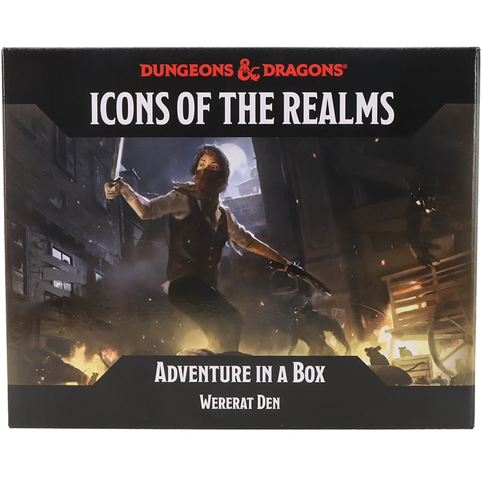 Wizkids/NECA LLC D&D Icons of the Realms: Adventure in a Box - Wererat Den Premium Painted Miniature Set