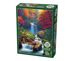 Cobble Hill Puzzles 1000 pcs - Mystic Falls in Autumn