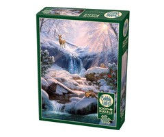 Cobble Hill Puzzles 1000 pcs - Mystic Falls in Winter
