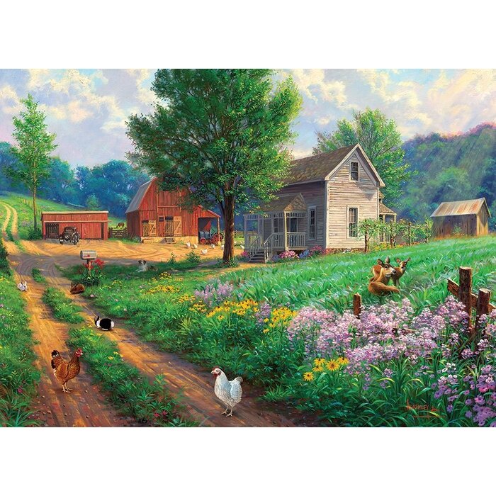 Cobble Hill Puzzles 1000 pcs - Farm Country