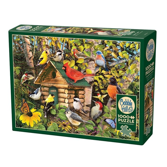 Cobble Hill Puzzles 1000 pcs - Bird Cabin