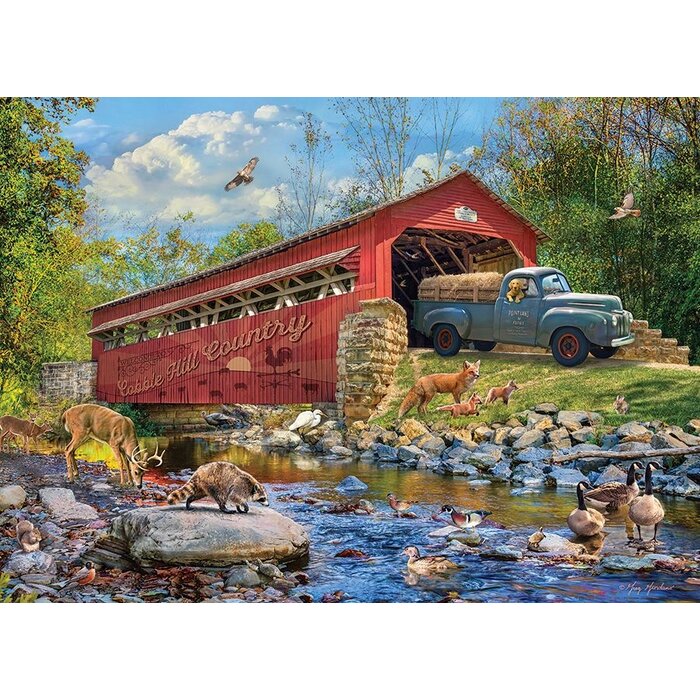 Cobble Hill Puzzles 1000 pcs - Welcome to Cobble Hill Country