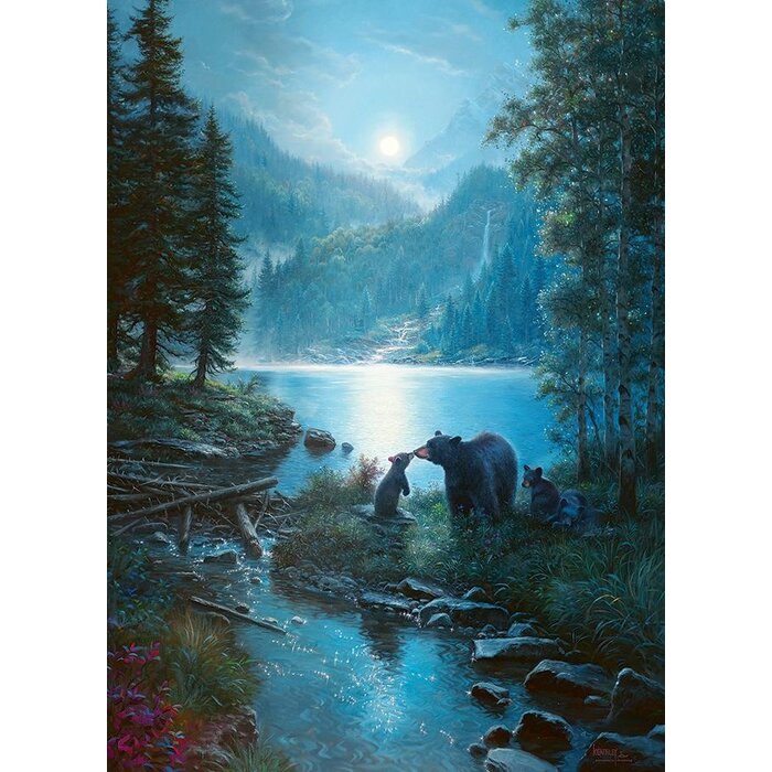 Cobble Hill Puzzles 1000 pcs - Bear Night
