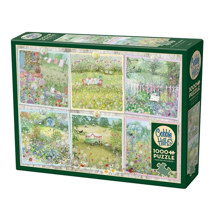 Cobble Hill Puzzles 1000 pcs - Cottage Gardens