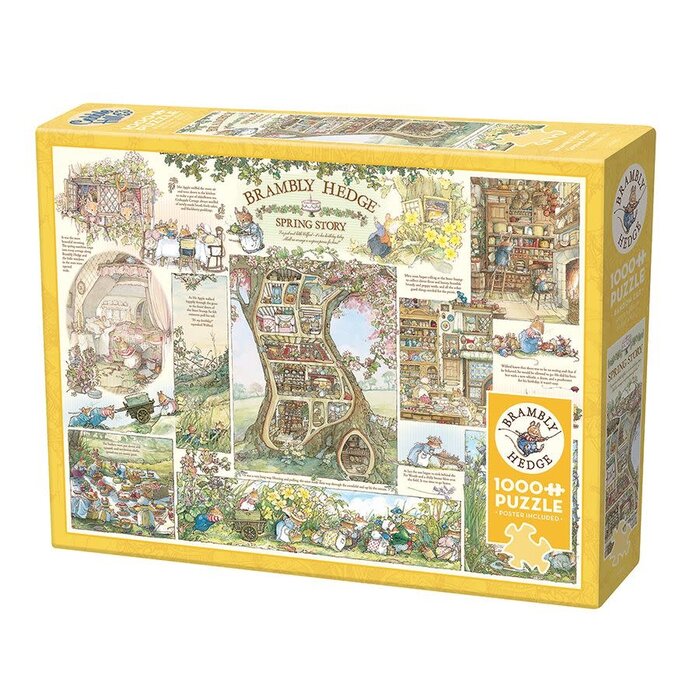 Cobble Hill Puzzles 1000 pcs - Brambly Hedge Spring Story