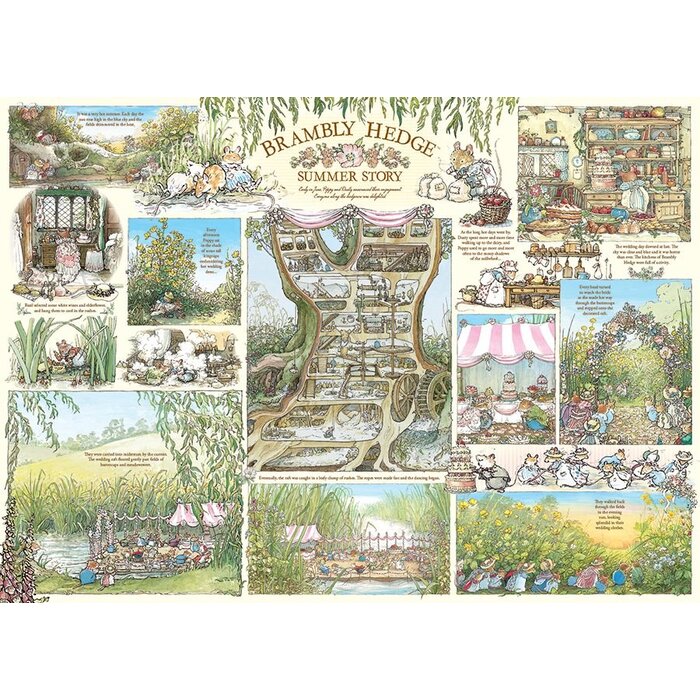 Cobble Hill Puzzles 1000 pcs - Brambly Hedge Summer Story