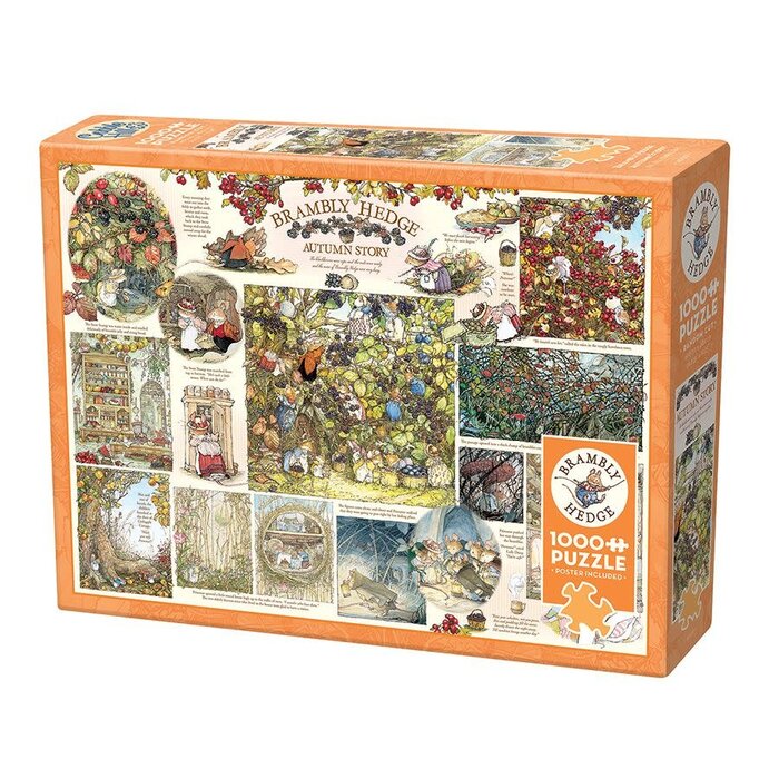 Cobble Hill Puzzles 1000 pcs - Brambly Hedge Autumn Story