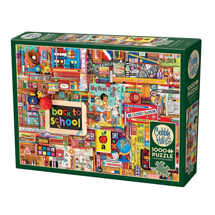 Cobble Hill Puzzles 1000 pcs - Back to School
