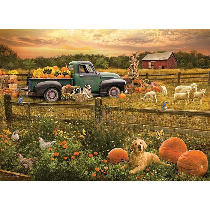 Cobble Hill Puzzles 1000 pcs - Harvest Time