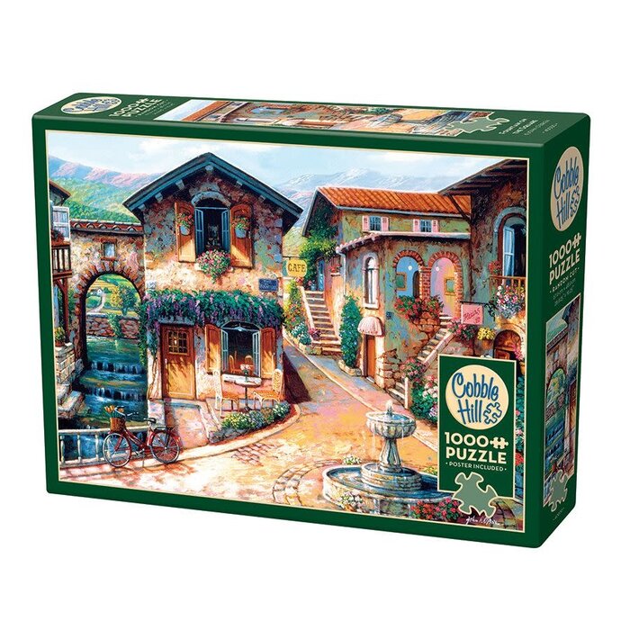 Cobble Hill Puzzles 1000 pcs - Fountain on the Square