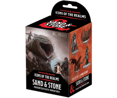 Wizkids/NECA LLC D&D Icons of the Realms: Miniature Booster - Sand & Stone