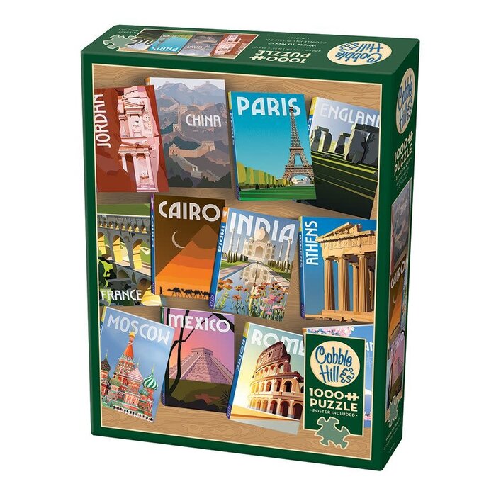 Cobble Hill Puzzles 1000 pcs - Where To Next?