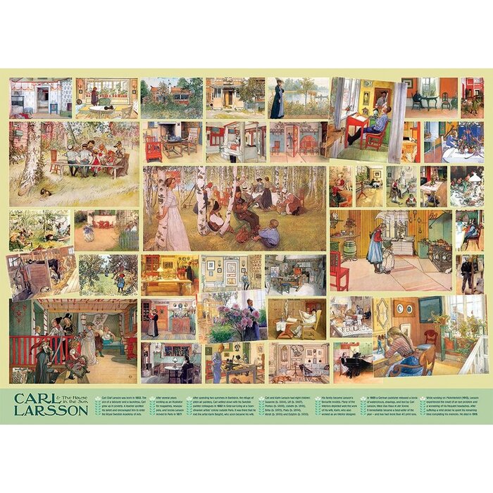 Cobble Hill Puzzles 1000 pcs - Carl Larsson