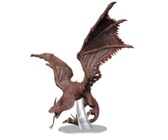 Wizkids/NECA LLC D&D Icons of the Realms: Sand & Stone Wyvern Premium Painted Miniature
