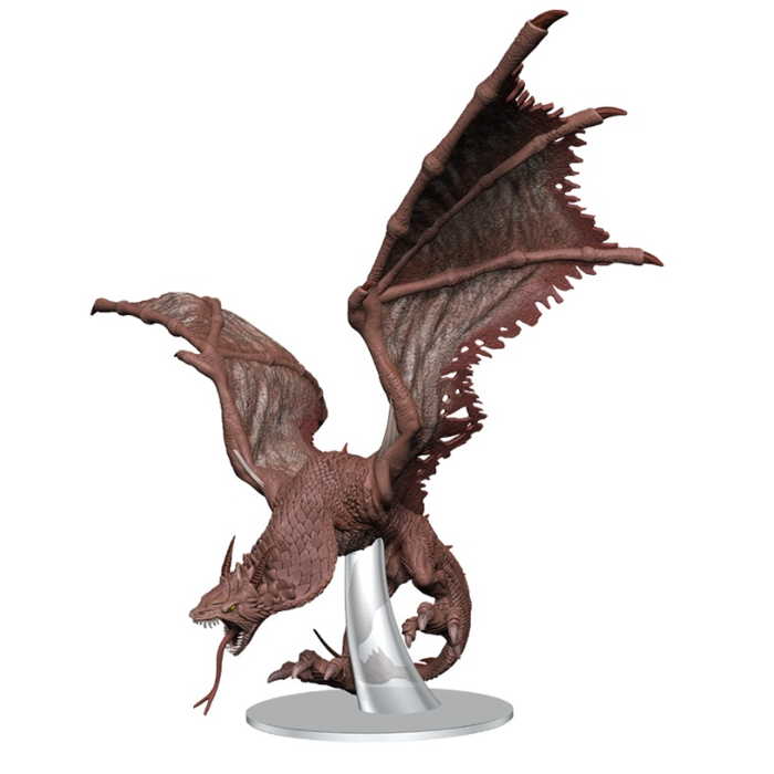 Wizkids/NECA LLC D&D Icons of the Realms: Sand & Stone Wyvern Premium Painted Miniature