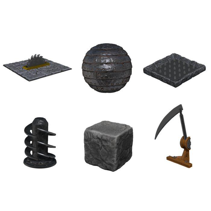 Wizkids/NECA LLC Warlock Tiles: Dungeon Dressings - Hidden Hazards