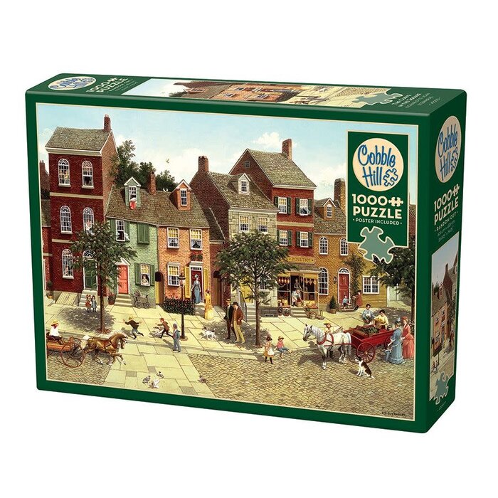 Cobble Hill Puzzles 1000 pcs - The Curve in the Square