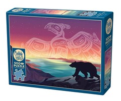 Cobble Hill Puzzles 500 pcs - Crossings: Thunderbird and Bear