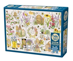 Cobble Hill Puzzles 500 pcs - Busy as a Bee