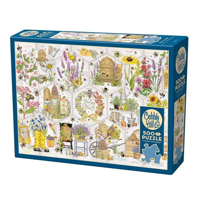 Cobble Hill Puzzles 500 pcs - Busy as a Bee