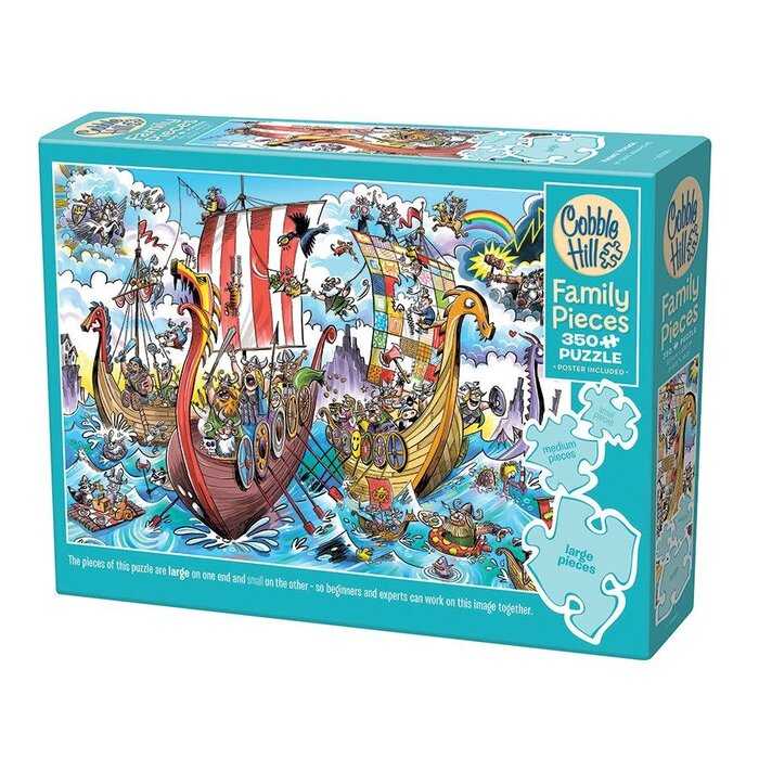 Cobble Hill Puzzles 350 pcs - Viking Voyage (Family Puzzle)