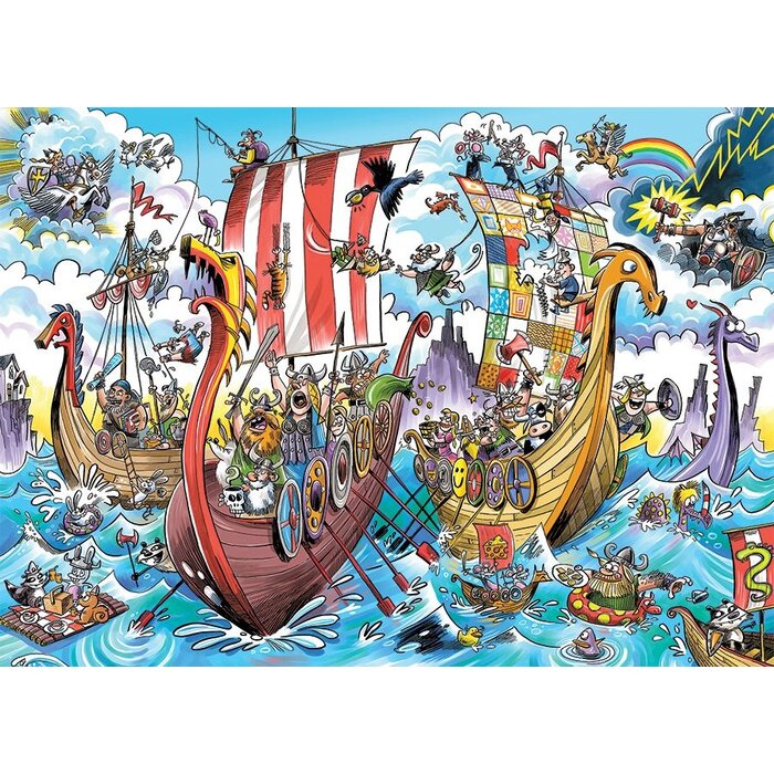Cobble Hill Puzzles 350 pcs - Viking Voyage (Family Puzzle)