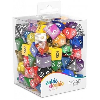 Oakie Doakie Dice Oakie Doakie Dice Set: RPG 105 Die Set (Mixed) Oakie Doakie Dice Oakie Doakie Dice Set: RPG 105 Die Set (Mixed)