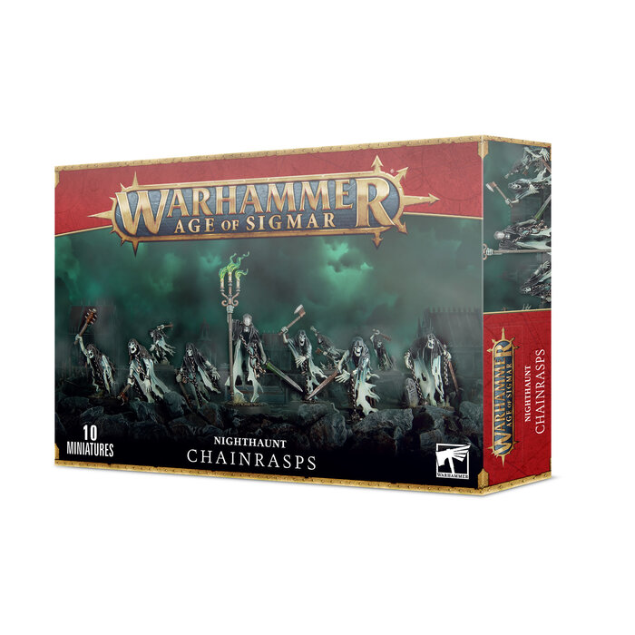 Games Workshop Warhammer Age of Sigmar: Nighthaunt - Chainrasp Hordes (Easy to Build)