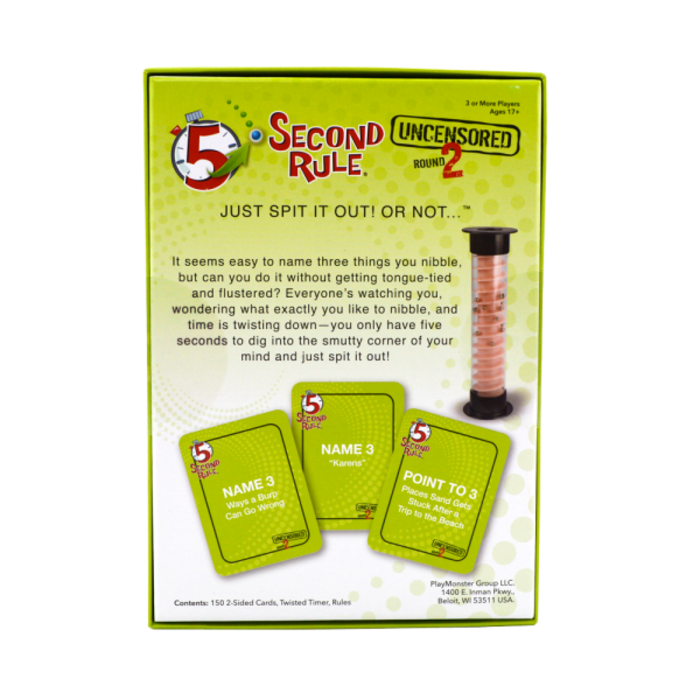 Playmonster 5 (Five) Second Rule Uncensored Round 2