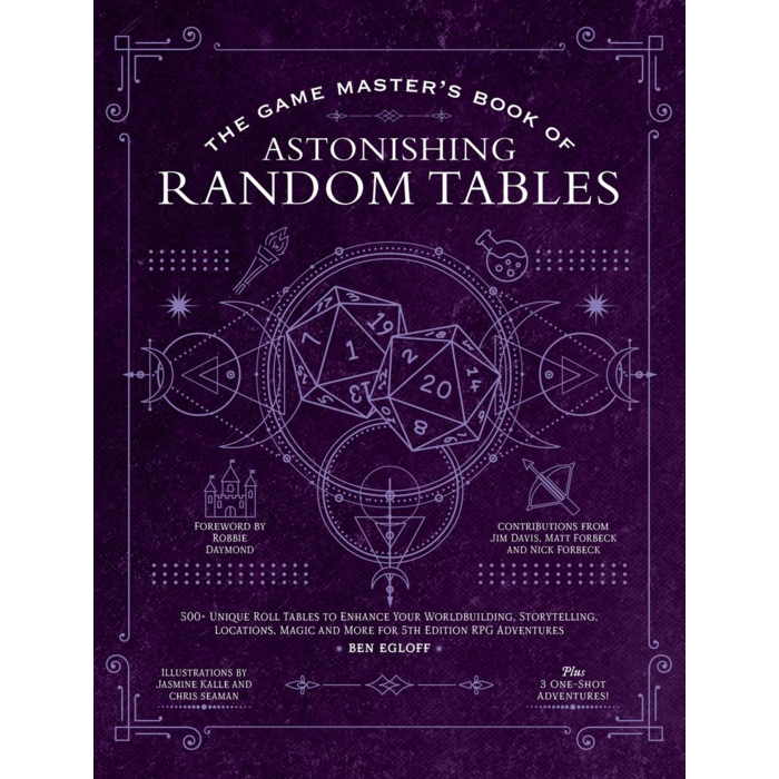 Osprey Games The Game Master's Book of Astonishing Random Tables