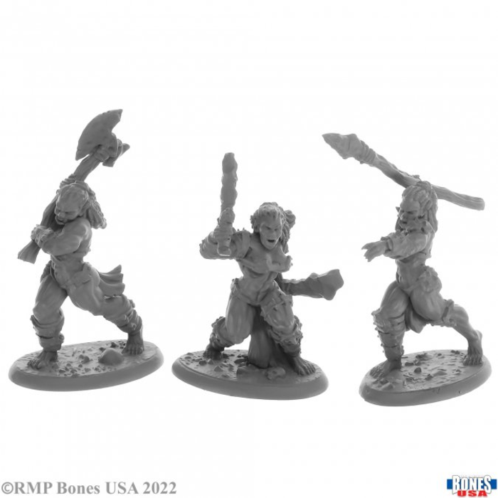 Reaper Miniatures Bones USA: Jade Fire Warriors (3)