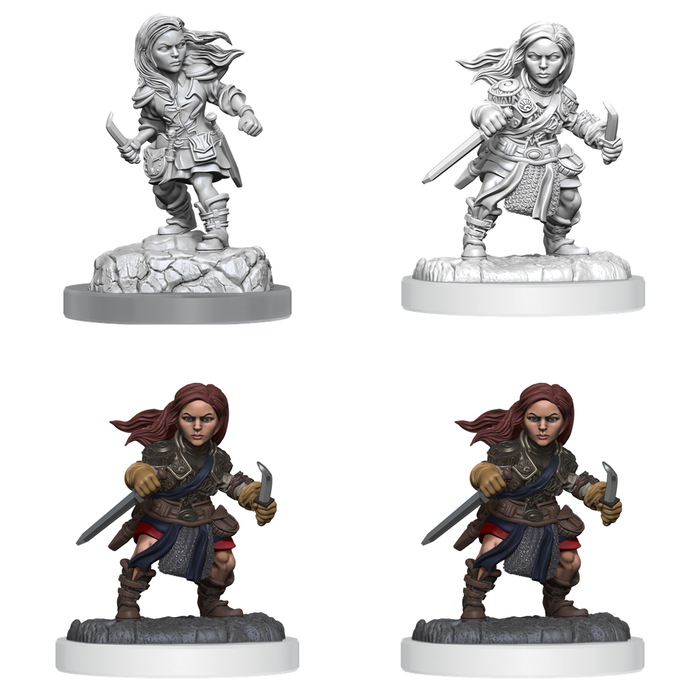Wizkids/NECA LLC Nolzur's Marvelous Miniatures: Halfling Rogue Female (2023)