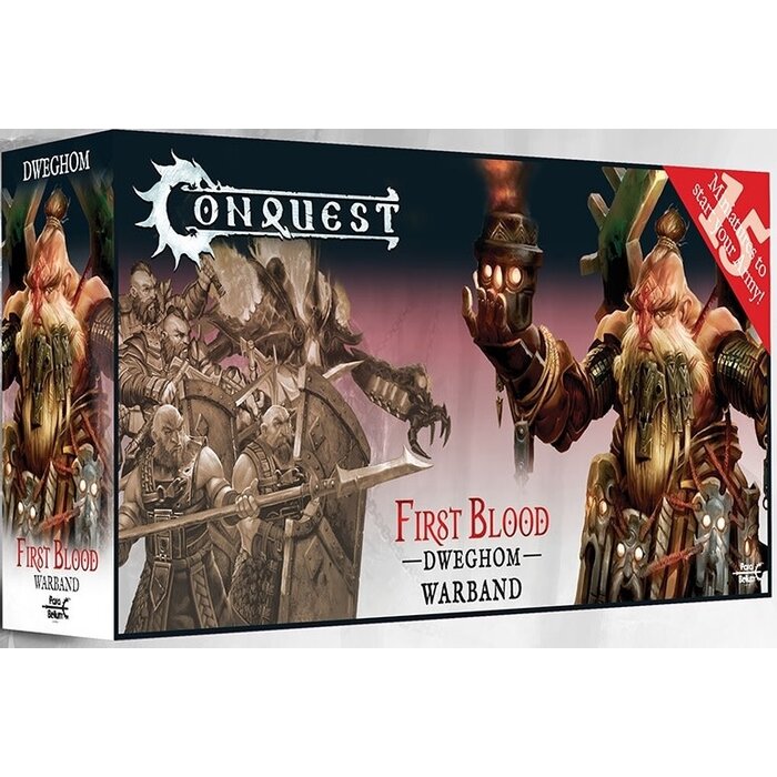 Para Bellum Wargames Conquest: First Blood Starter - Dweghom Warband