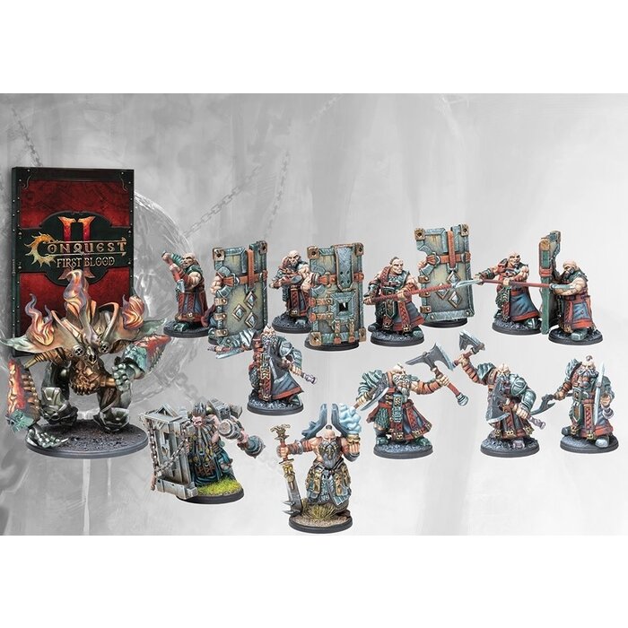 Para Bellum Wargames Conquest: First Blood Starter - Dweghom Warband