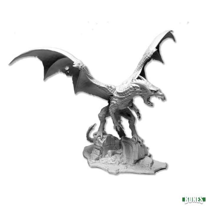 Reaper Miniatures Bones: Nathavarr the Ravenous, Great Dragon (KS Extras)