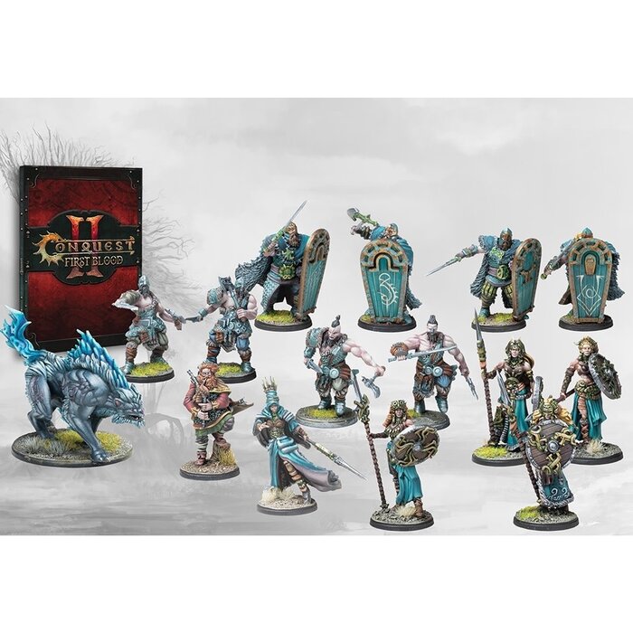 Para Bellum Wargames Conquest: First Blood Starter - Nords Warband
