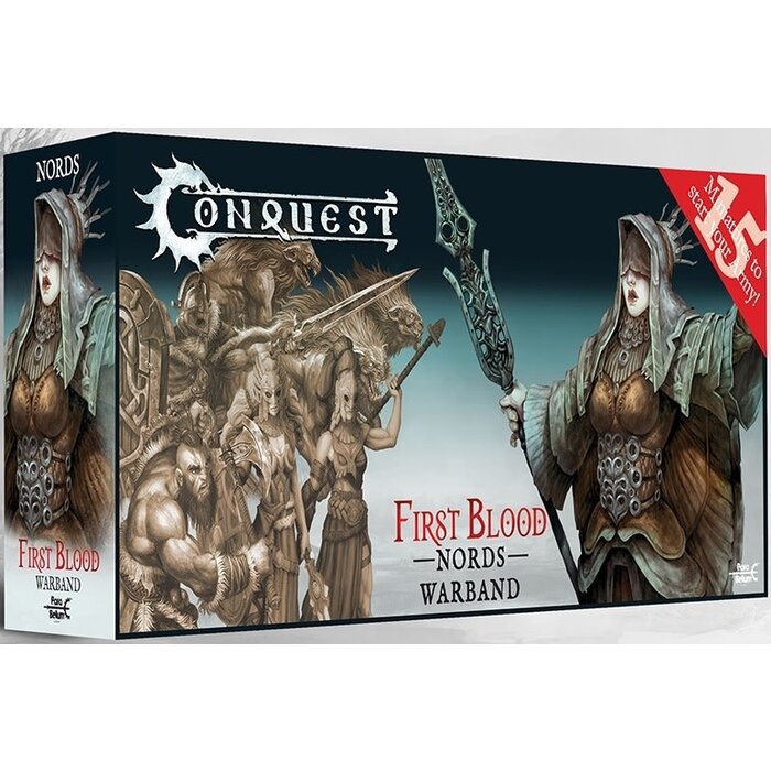 Para Bellum Wargames Conquest: First Blood Starter - Nords Warband