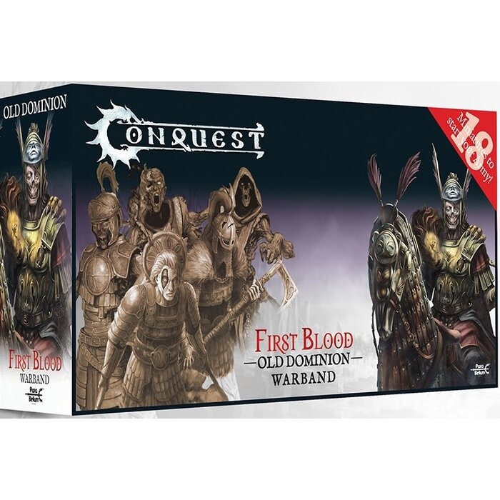 Para Bellum Wargames Conquest: First Blood Starter - Old Dominion Warband