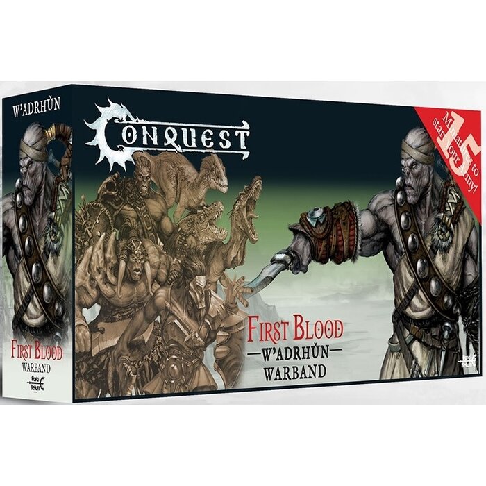 Para Bellum Wargames Conquest: First Blood Starter - W'adrhun Warband