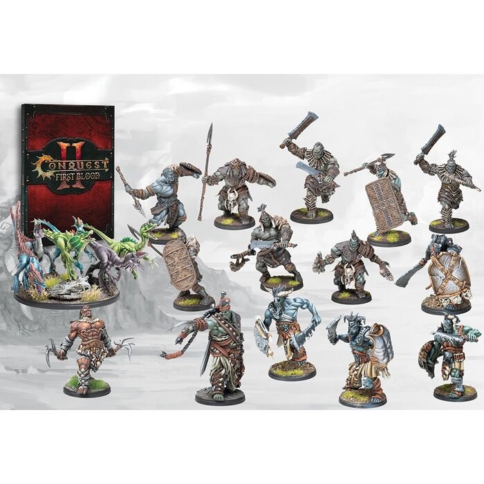 Para Bellum Wargames Conquest: First Blood Starter - W'adrhun Warband