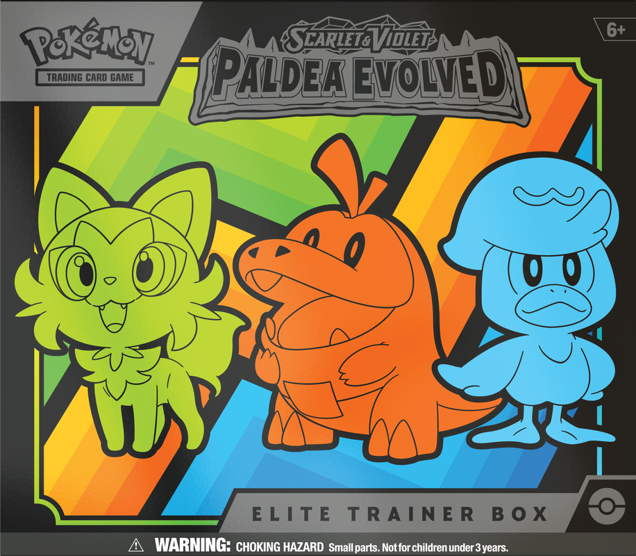 Pokémon: Scarlet and Violet - Paldea Evolved Booster Box + ETB Combo