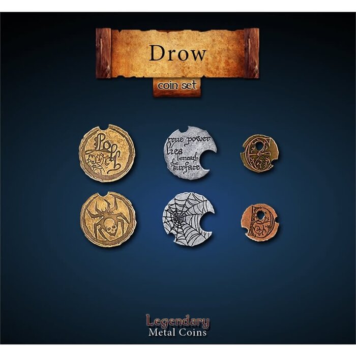 Drawlab Entertainment Legendary Metal Coins