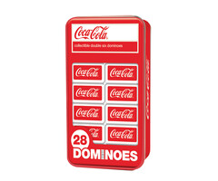 Master Pieces Double Six Dominos Set: Coca-Cola