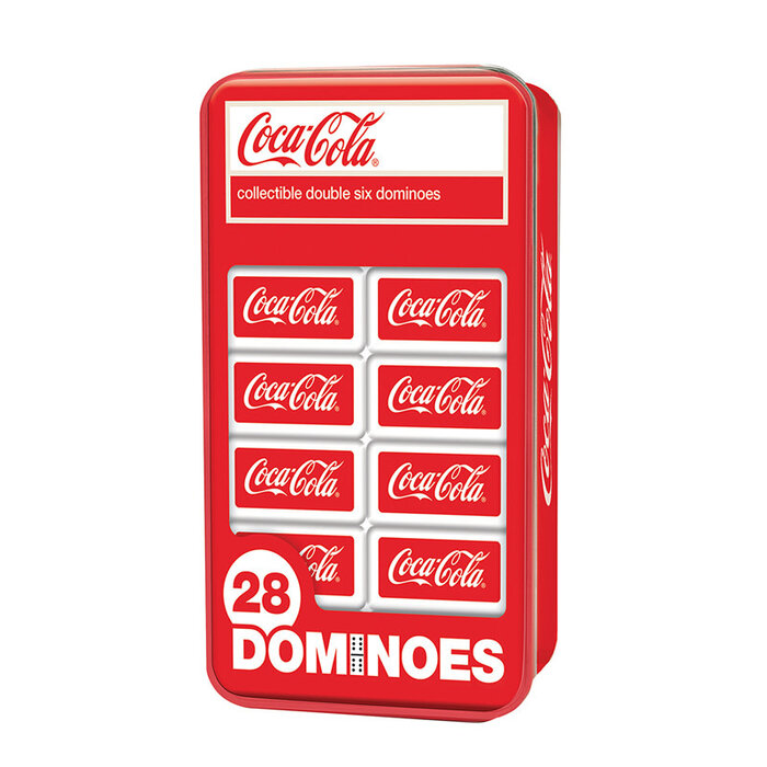 Master Pieces Double Six Dominos Set: Coca-Cola