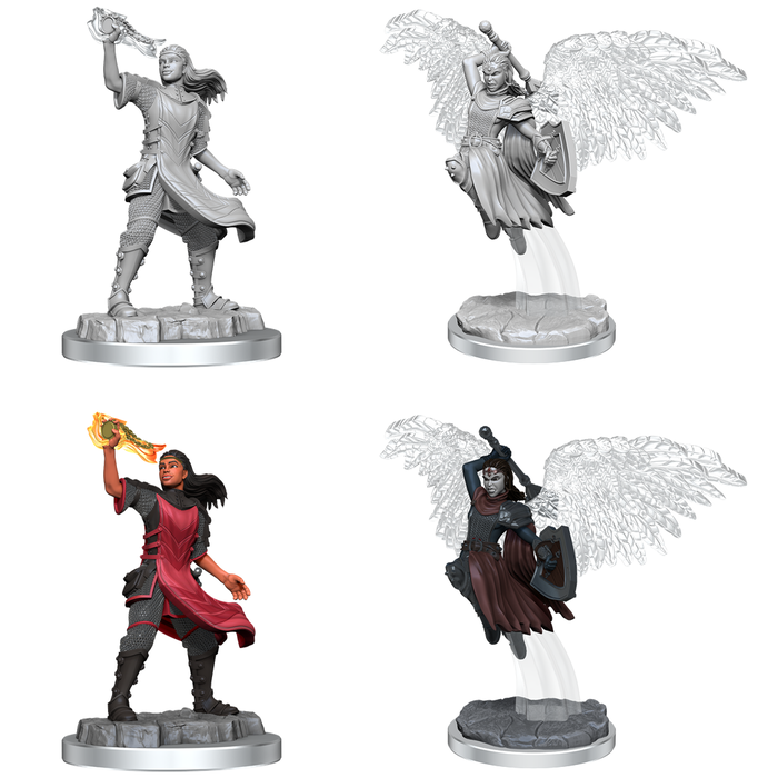 Wizkids/NECA LLC Nolzur's Marvelous Miniatures: Aasimar Cleric Female
