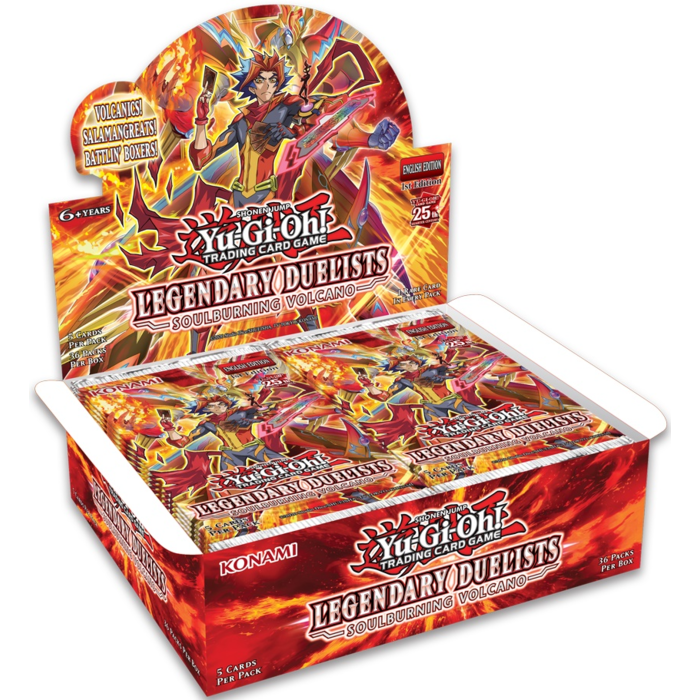 Konami Yu-Gi-Oh: Legendary Duelists Soulburning Volcano Booster Box