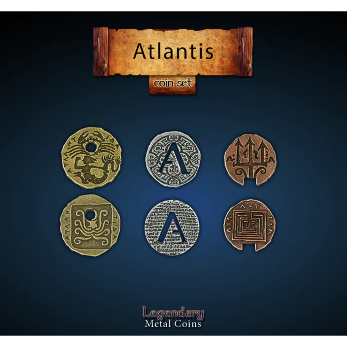 Drawlab Entertainment Legendary Metal Coins